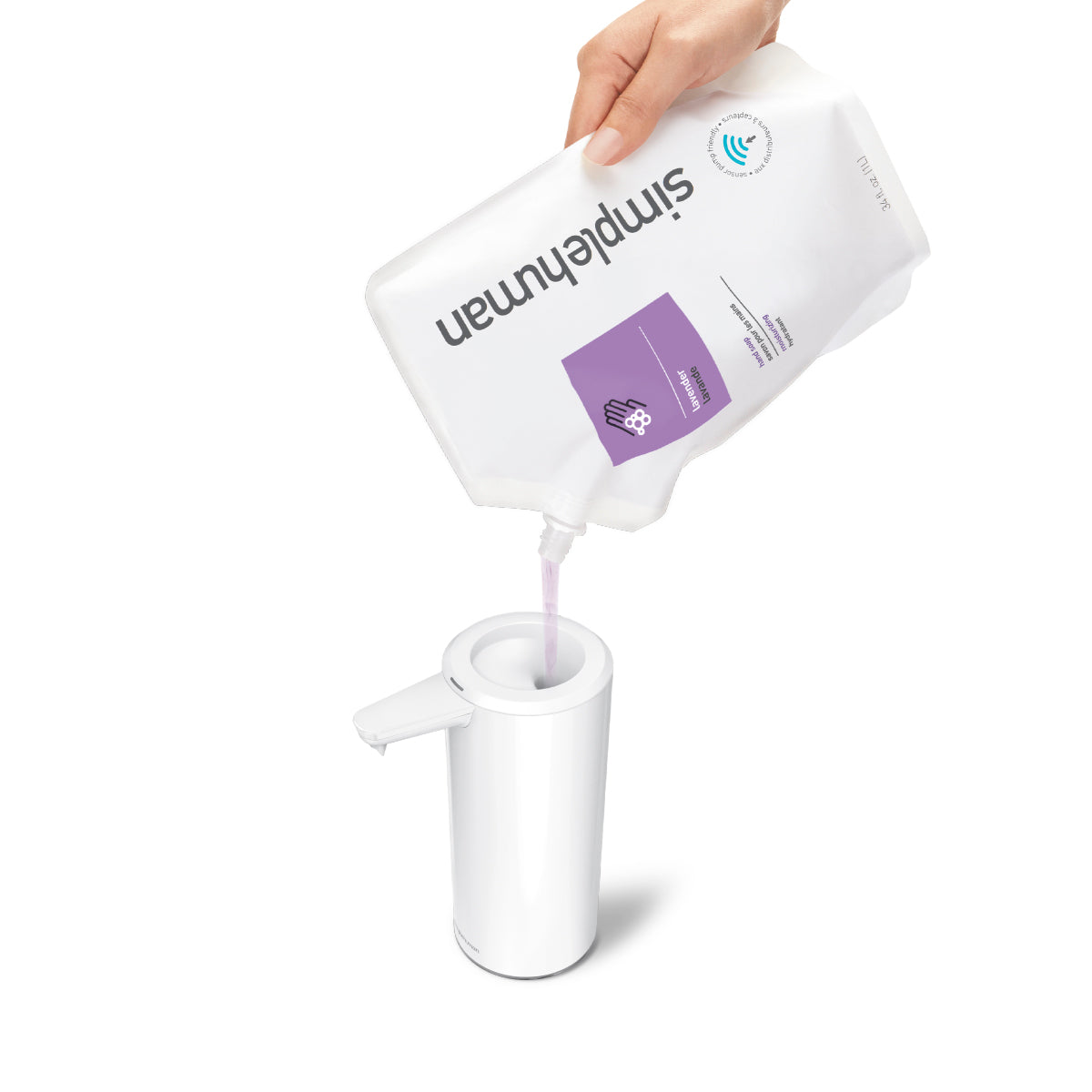 9 oz. rechargeable liquid sensor pump, 2-pack